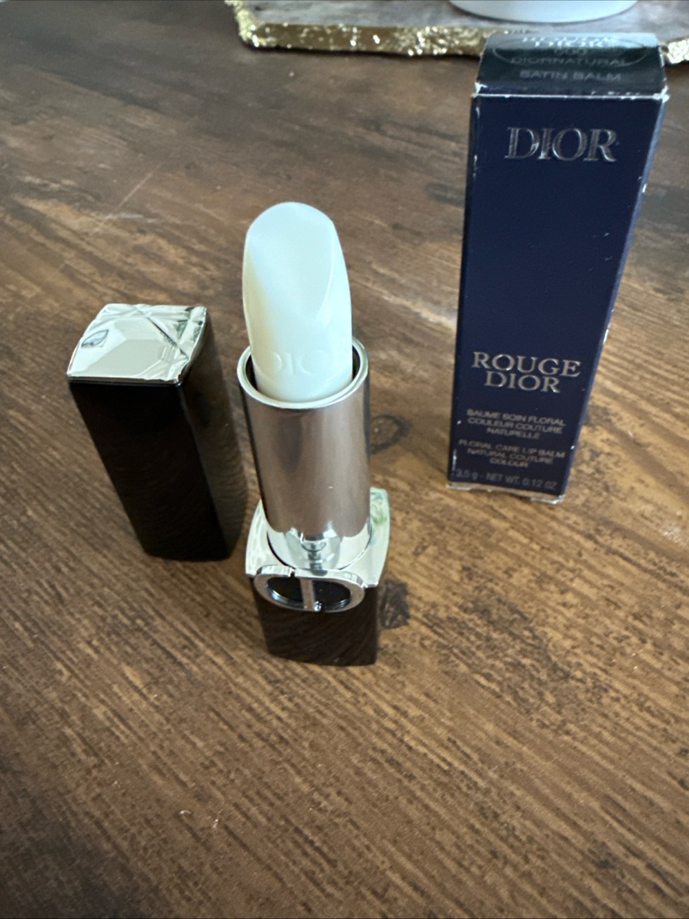 Dior Satin Lip Balm - Sheer White